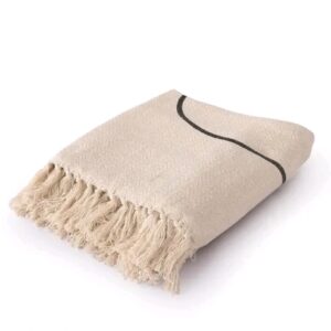 Printed Women Face Cotton Woven Throw